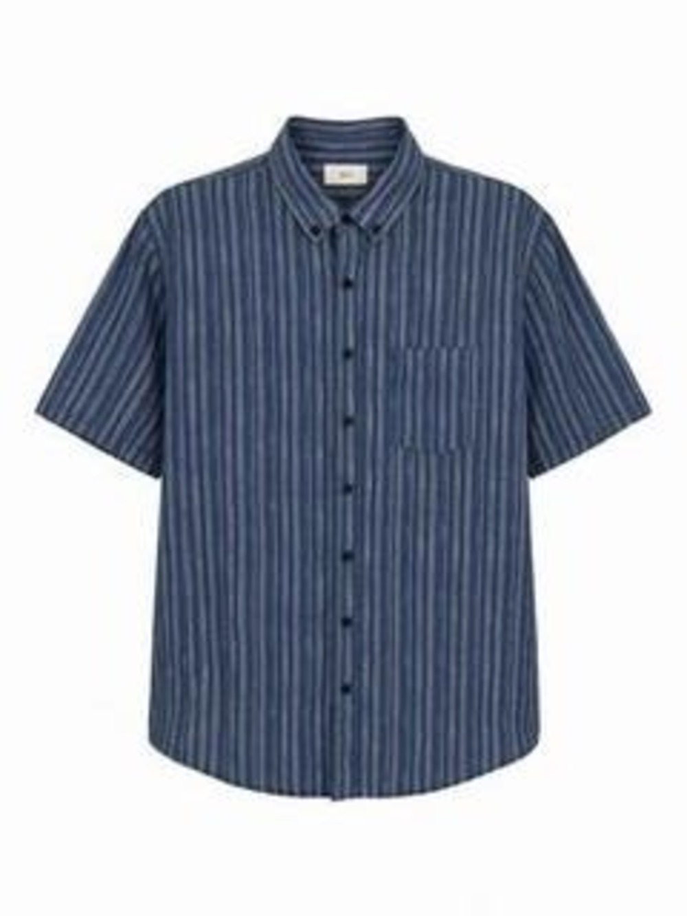 Onia Blue Striped Shirt L